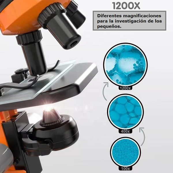 Microscopio Científico Para Niños