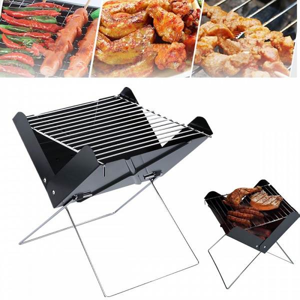 Parrilla plegable portátil