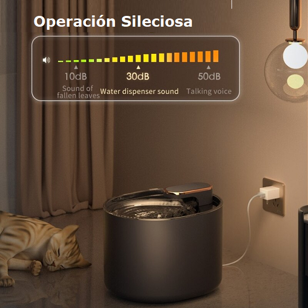 Dispensador de agua inteligente para mascotas