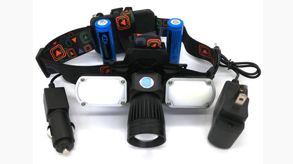 Linterna de cabeza 3 en 1