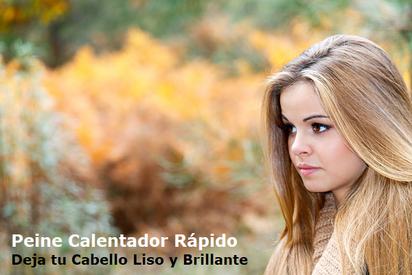 Peine calentador rápido