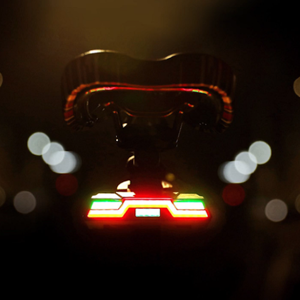 Luz led trasera para bicicleta