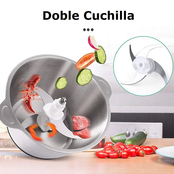 Picadora Eléctrica de Acero Inoxidable Sokany