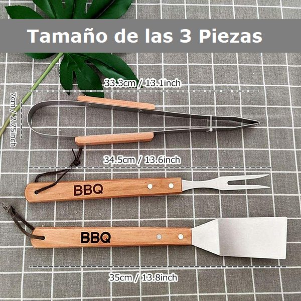 Set Parrillero BBQ