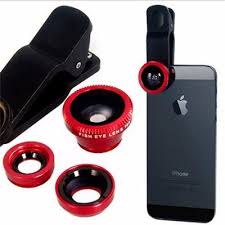 Lentes clip para celular