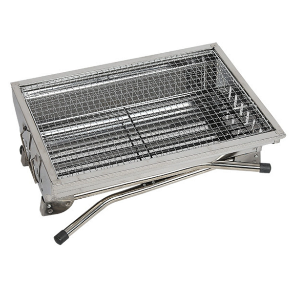Parrilla de carbón de acero inoxidable