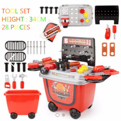 Juego de herramientas para niños