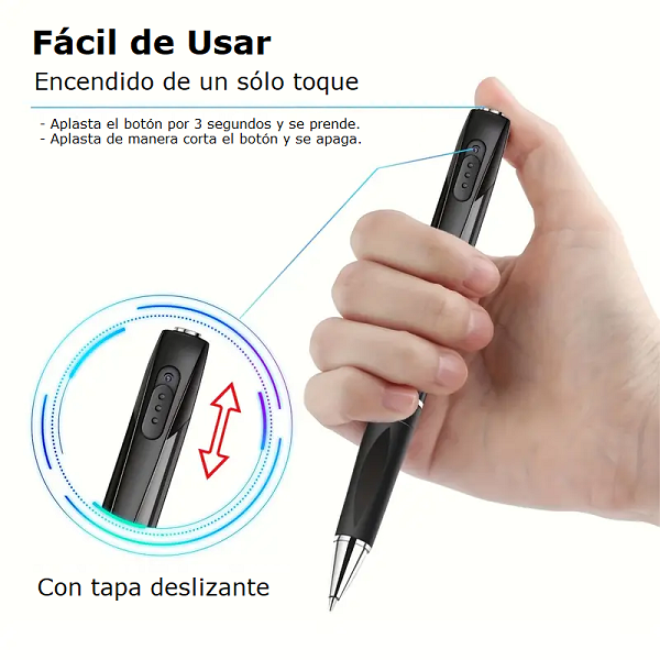 Esfero Espía con Cámara HD