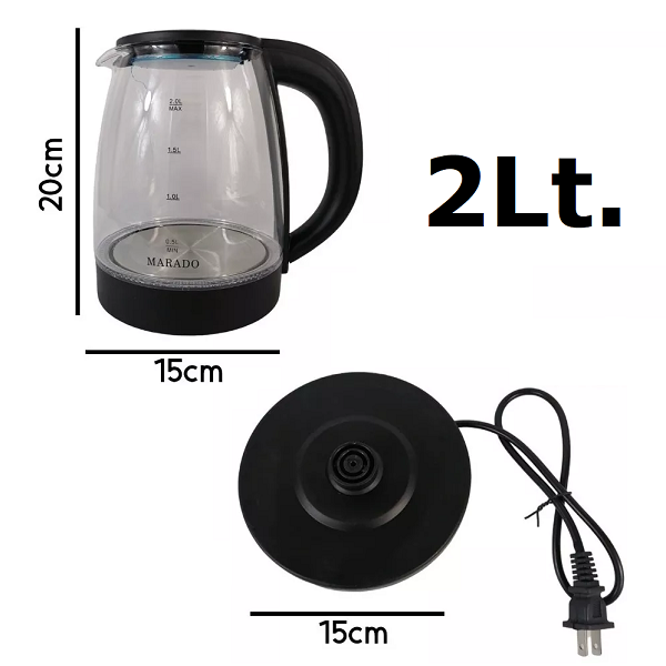 Jarra de vidiro eléctrica