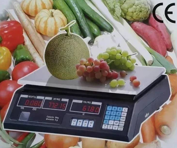 Báscula digital calculadora de precios