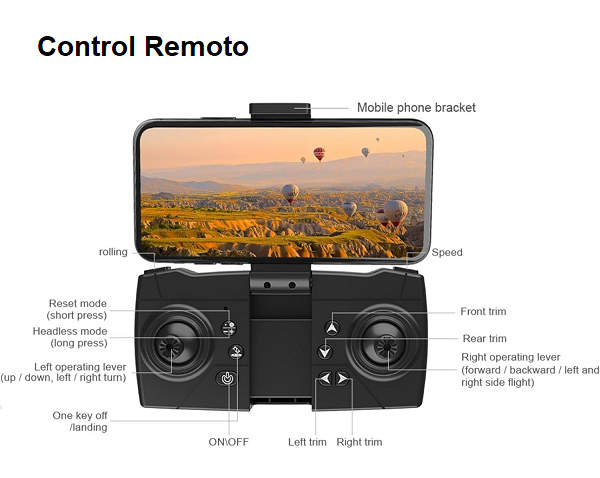Dron ZFR HD Camera UAV