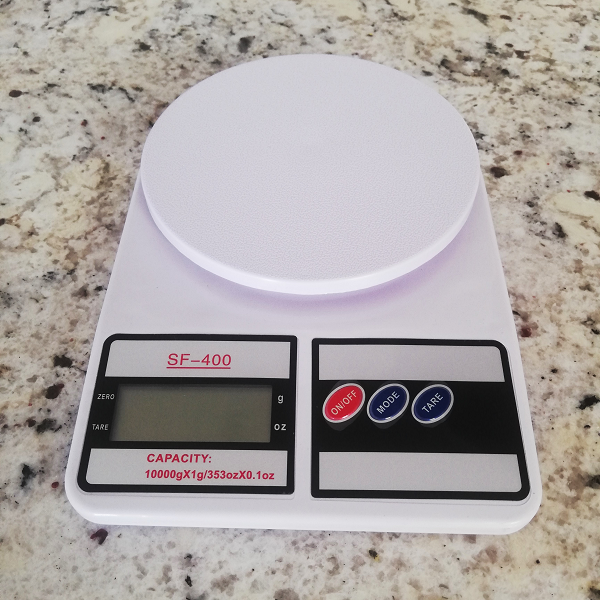 Balanza Electrónica de Cocina de 10gr.