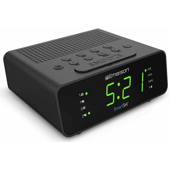 Reloj despertador radio Am/Fm