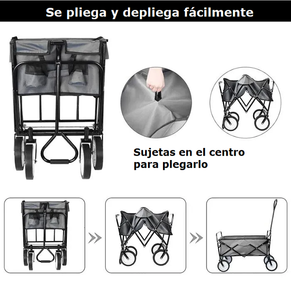 Carro plegable multiusos