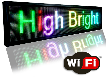 Letrero led pasamensajes