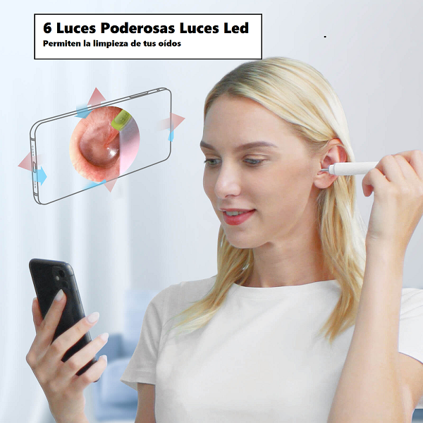 Mini cámara otoscópica