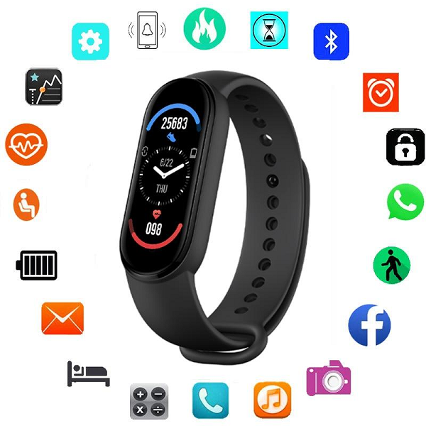 Reloj inteligente Smart Watch M6