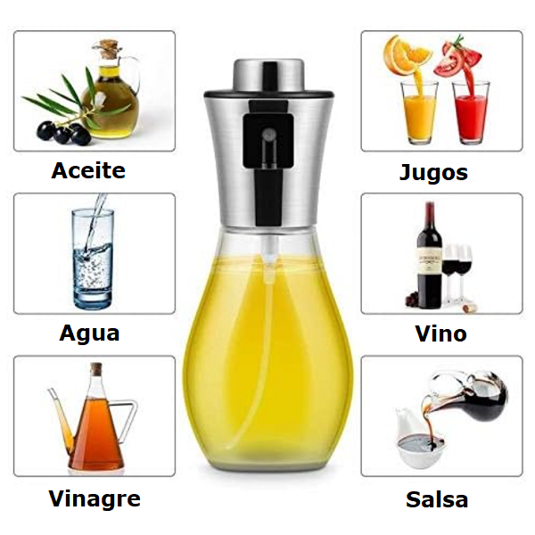 Botella de aceite de oliva de 200lm.