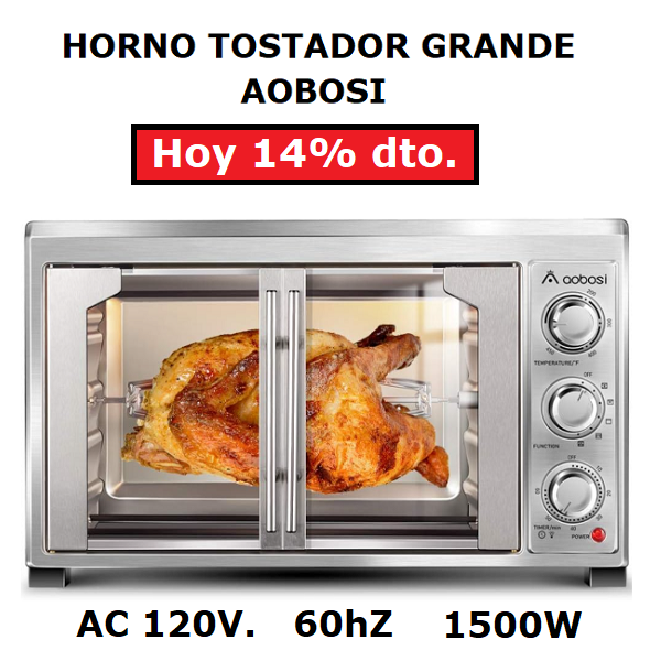 Horno Tostador Grande AOBOSI
