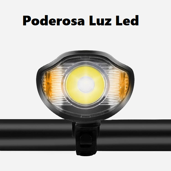 Linterna con pito para bici XA-585