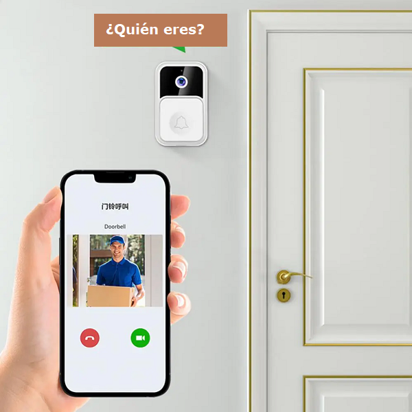 Timbre con video wifi
