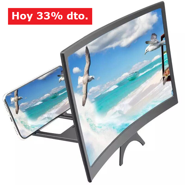 Pantalla Curva Amplificadora de Celular Q-FD3