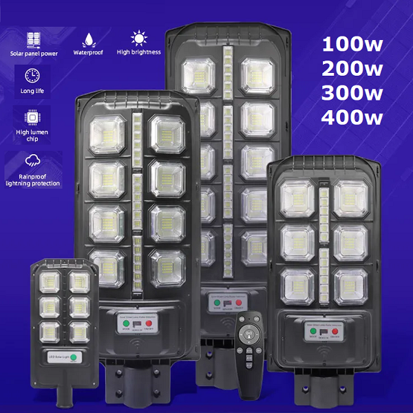 Lámparas Solares Potentes 100, 200, 300, 400w.