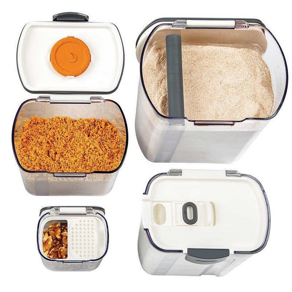 Set de 4 Contenedores Herméticos para Repostería