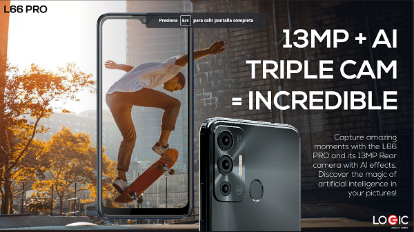 Smartphone LOGIC L66 PRO