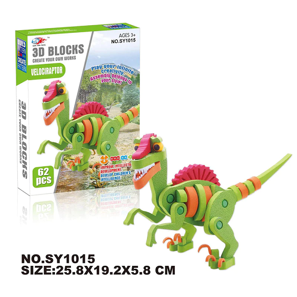 Rompecabezas Dinosaurio 3D