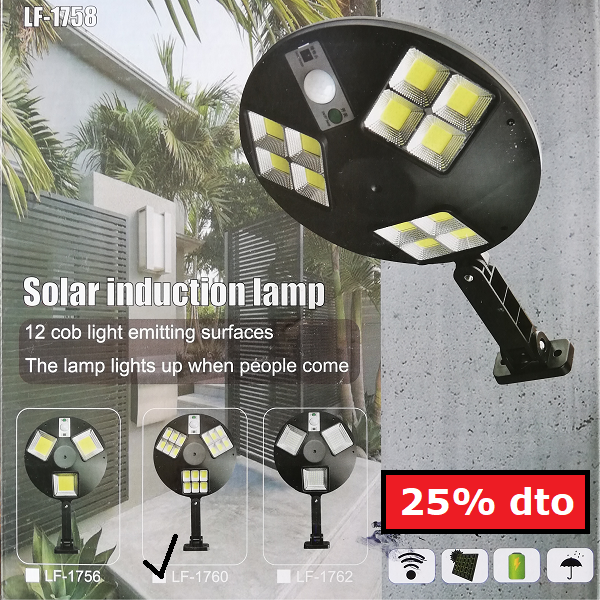 Lámpara Solar de Pared LF-1760