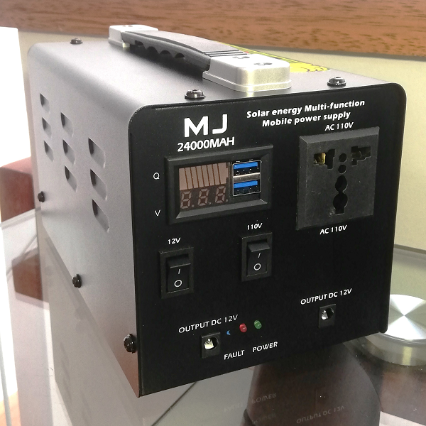 Generador Solar Móvil 24000mAh