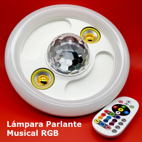 Lámpara Parlante Musical RGB