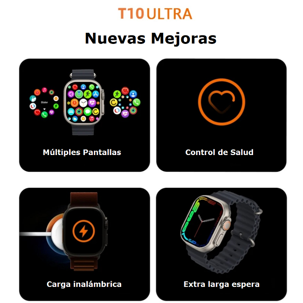 Smart Watch T10 Ultra 2.20 inch.