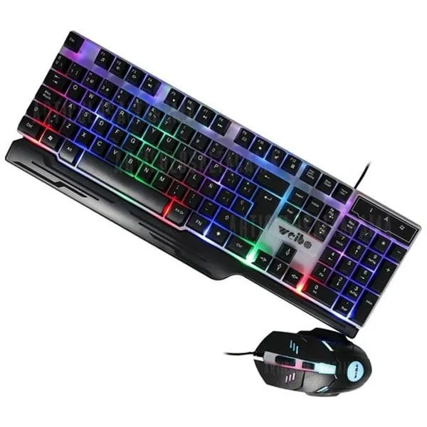 Teclado con mouse gammer