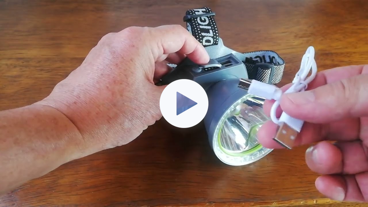 Linterna de Cabeza Recargable ZJ-8001, www.comprasin.com