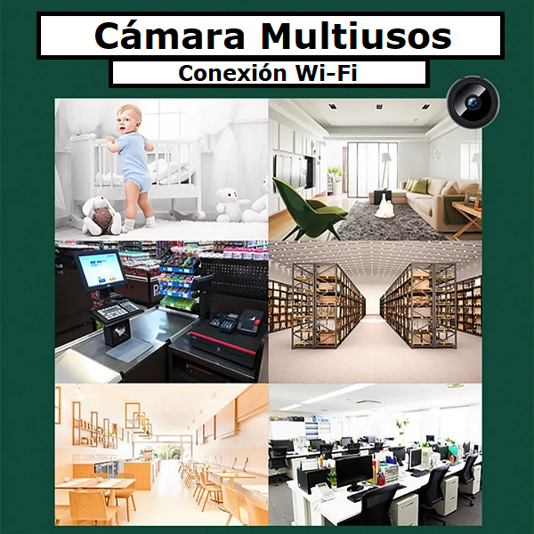 Mini Cámara Espía WiFi