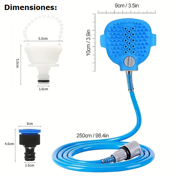 Manguera de Baño para Perros