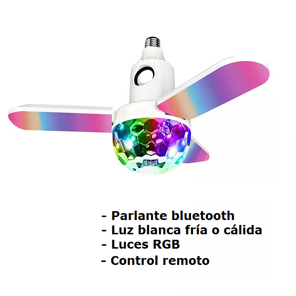 Lámpara musical deformable