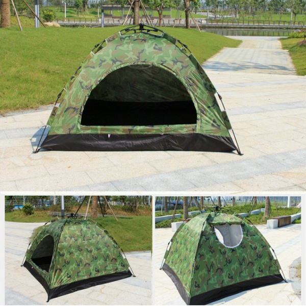 Carpa automática para 4 personas