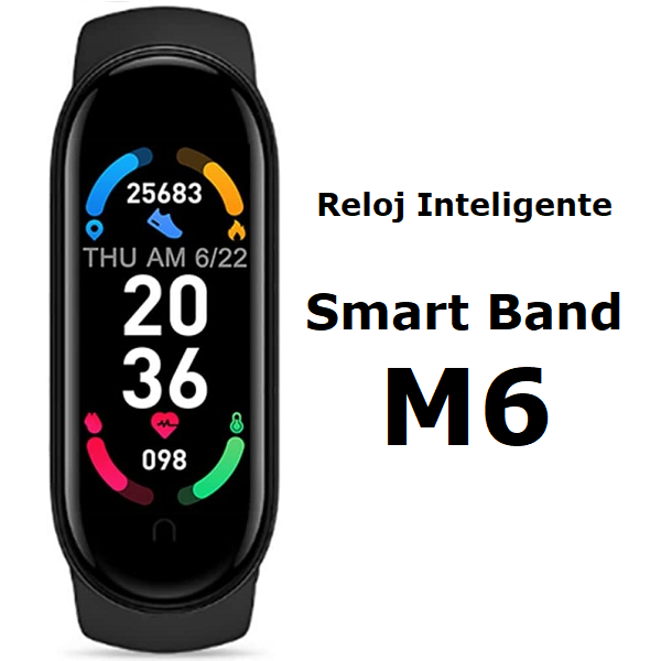 Reloj inteligente Smart Watch M6