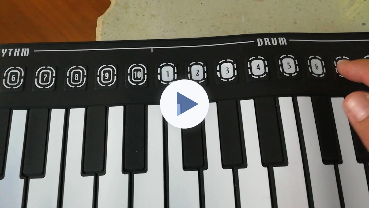 Piano Enrollable de 49 Teclas, Andowl Q-HB001, www.comprasin.com