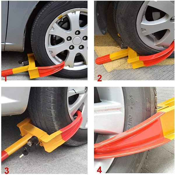 Bloqueador de llanta antirrobo