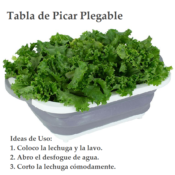 Tabla de picar plegable