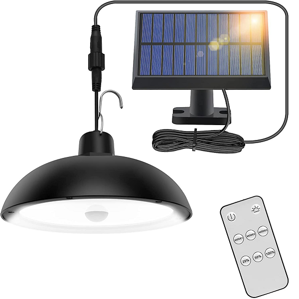 Lámpara solar colgante