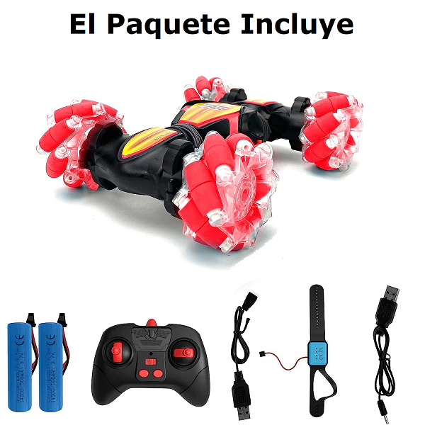 Auto de Acrobacias Detector de Gestos 4WD 