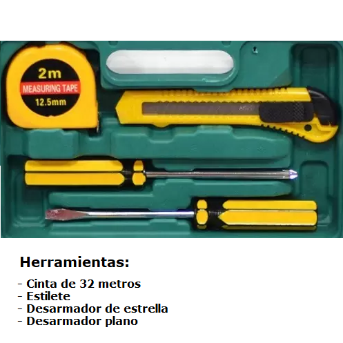 Juego de herramientas para el hogar