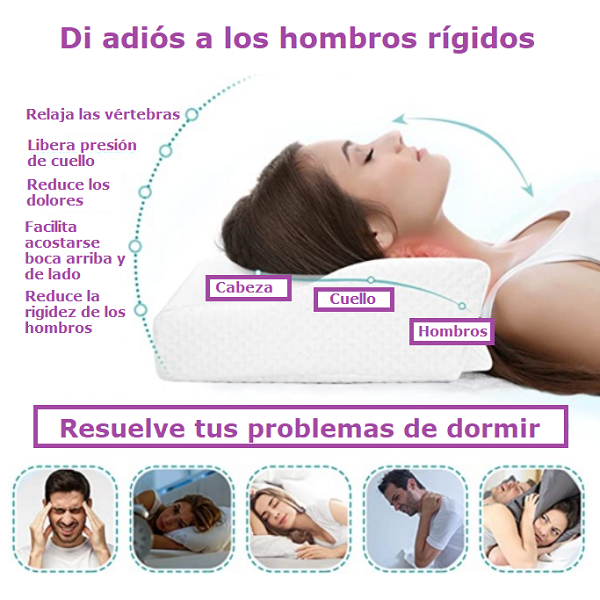 Almohada ortopédica con memoria