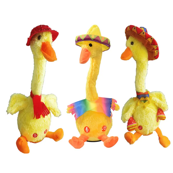 Pato que repite lo que dices