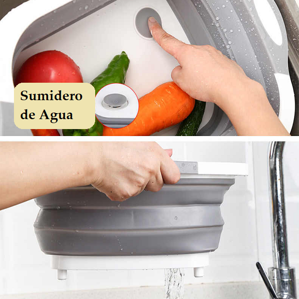 Tabla de picar plegable